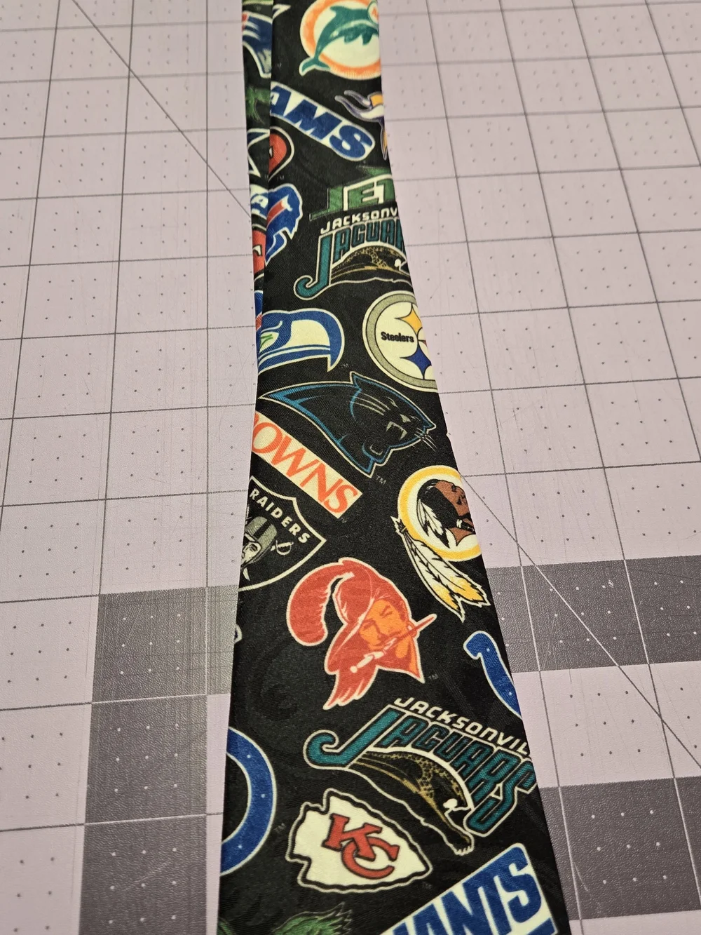 Vintage 1994 Surrey Wallywear NFL All Team Logos Necktie